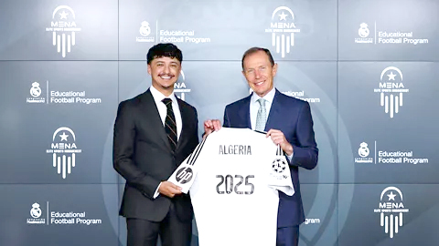La Fondation Real Madrid et MENA Elite Sports lancent un programme éducatif de football en Algérie