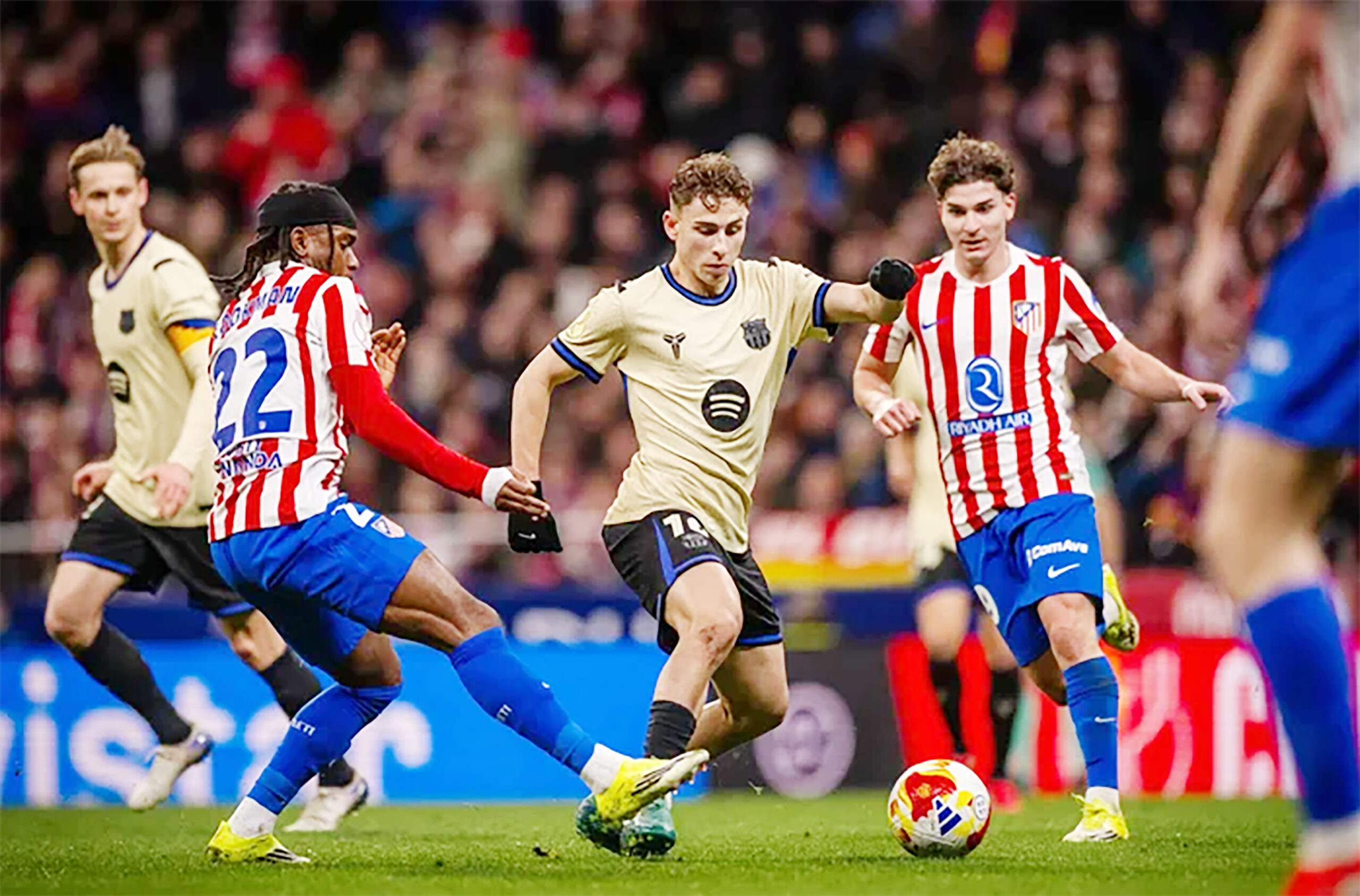 Coupe du Roi / Quatre buts en une mi-temps : L&rsquo;Atlético de Madrid surclasse le FC Barcelone et se rapproche de la finale