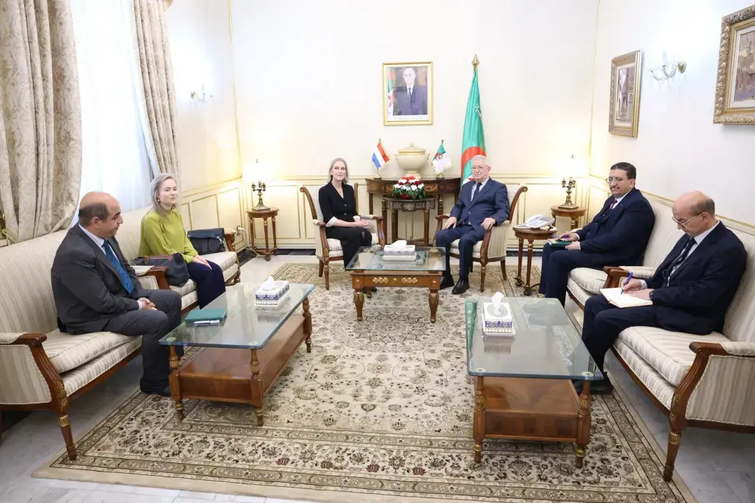 Nasri reçoit l&rsquo;ambassadrice du Royaume des Pays-Bas en Algérie