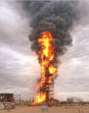 Sonatrach : Un accident survenu sur le champ de Hassi Messaoud