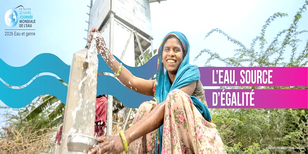 ONU : Plus de 2 milliards de personnes dans le monde n’ont pas accès à une eau potable sûre