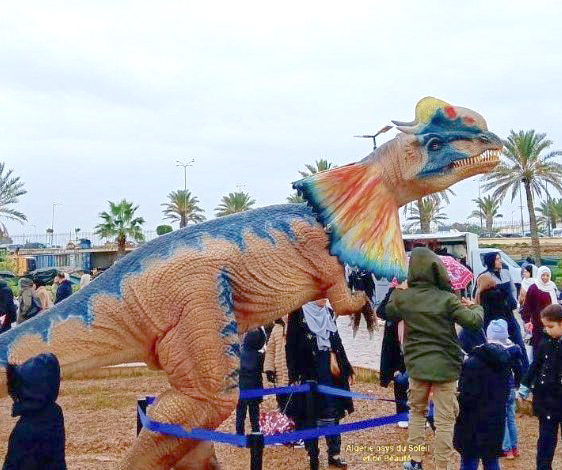 Ouverture à Alger de la deuxième édition de l&rsquo;exposition sur les dinosaures