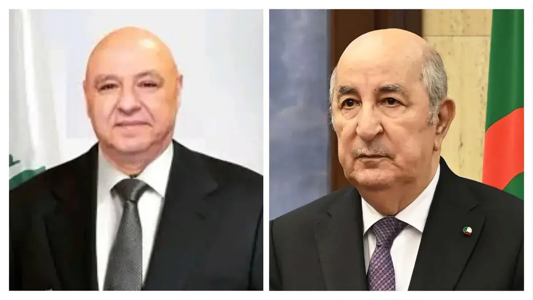 Le président de la République reçoit un appel téléphonique de son homologue libanais