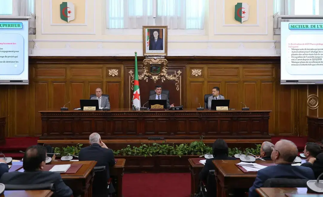 Wilaya d’Alger : Rabehi préside une réunion du Conseil exécutif