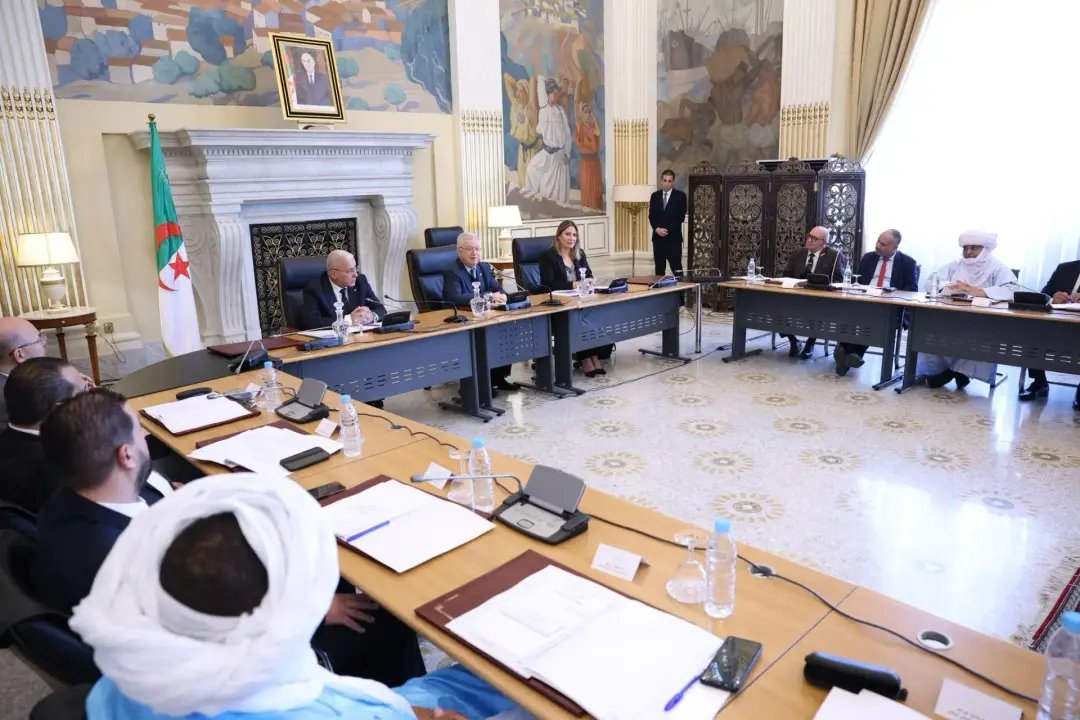 Conseil de la nation : Réunion des bureaux des deux chambres du Parlement