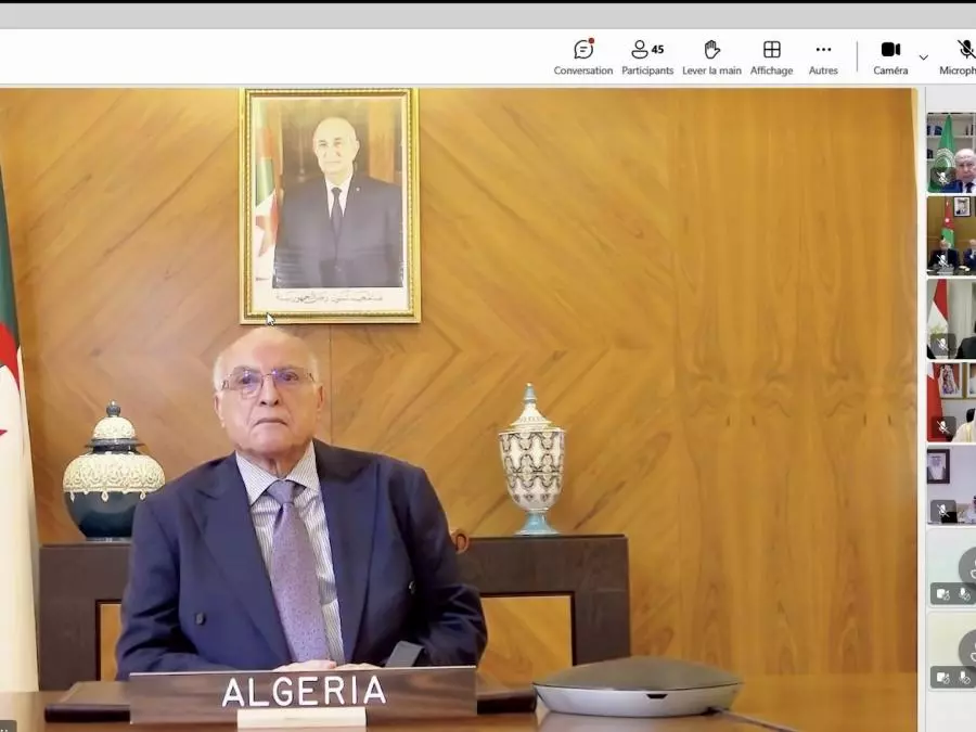 Attaf participe aux travaux de la réunion du Conseil de la Ligue arabe sur la situation au Moyen-Orient