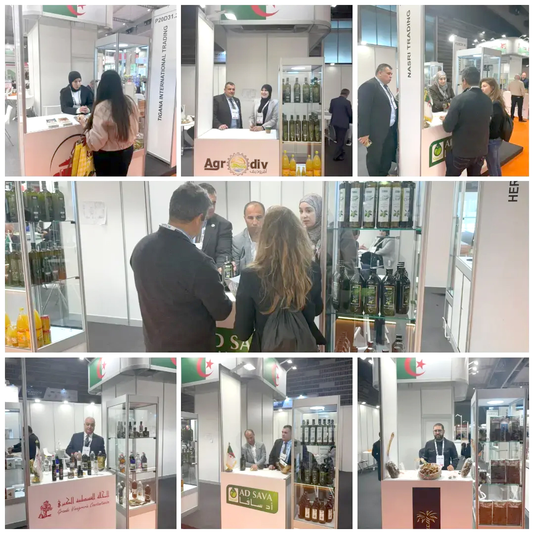 L&rsquo;Algérie présente au Salon international Alimentaria