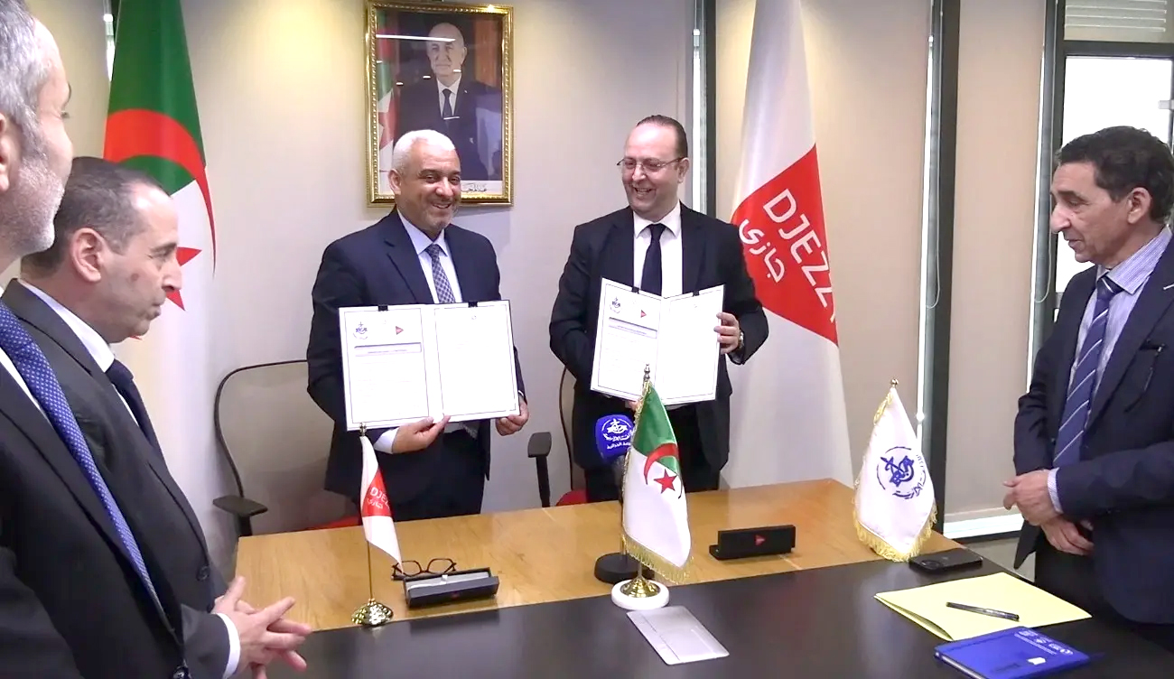 Signature d&rsquo;un accord de partenariat entre la Radio algérienne et Djezzy