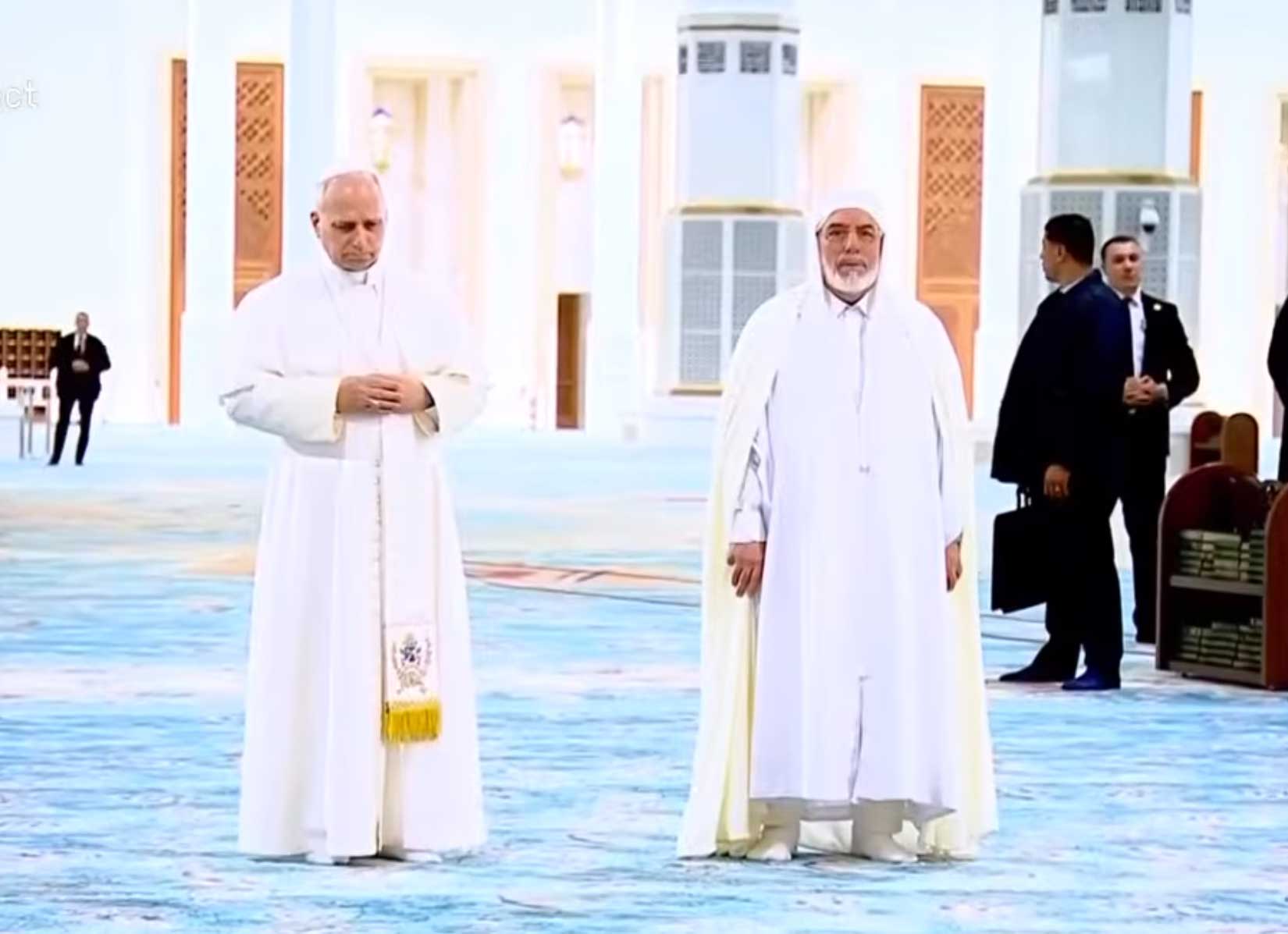 Le pape Léon XIV effectue une visite à Djamaa El-Djazaïr