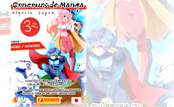 Un concours de manga Algérie-Japon lancé
