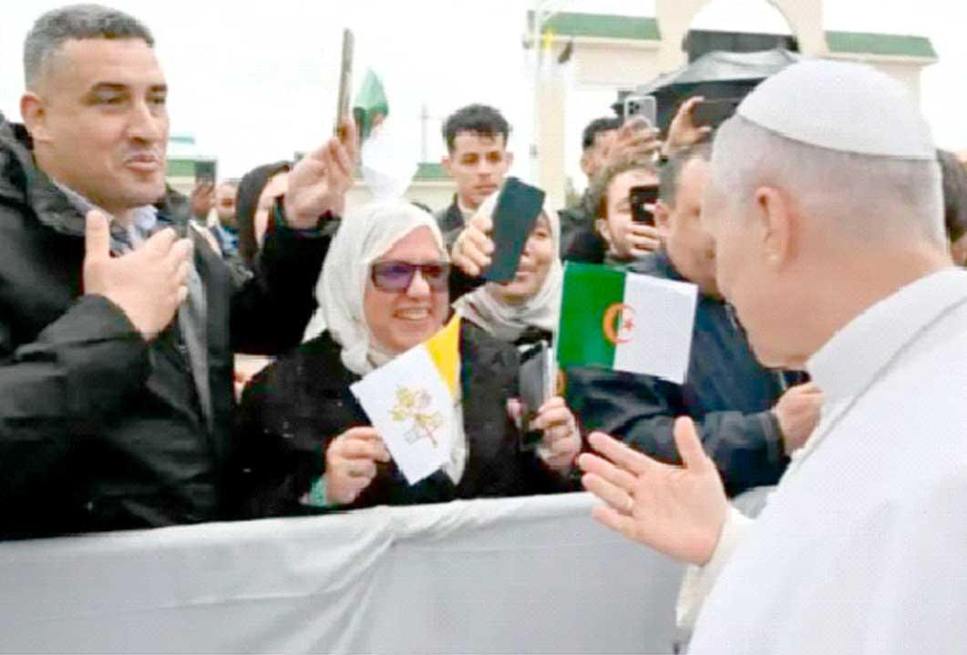 Considérée comme un événement exceptionnel : les citoyens de Annaba saluent la visite du pape