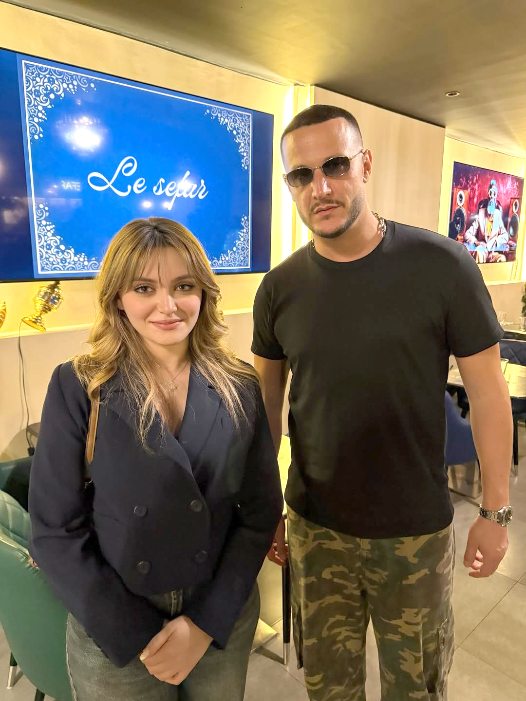 Rencontre inattendue : Quand DJ Snake croise l’actrice Ritadje Abdallah
