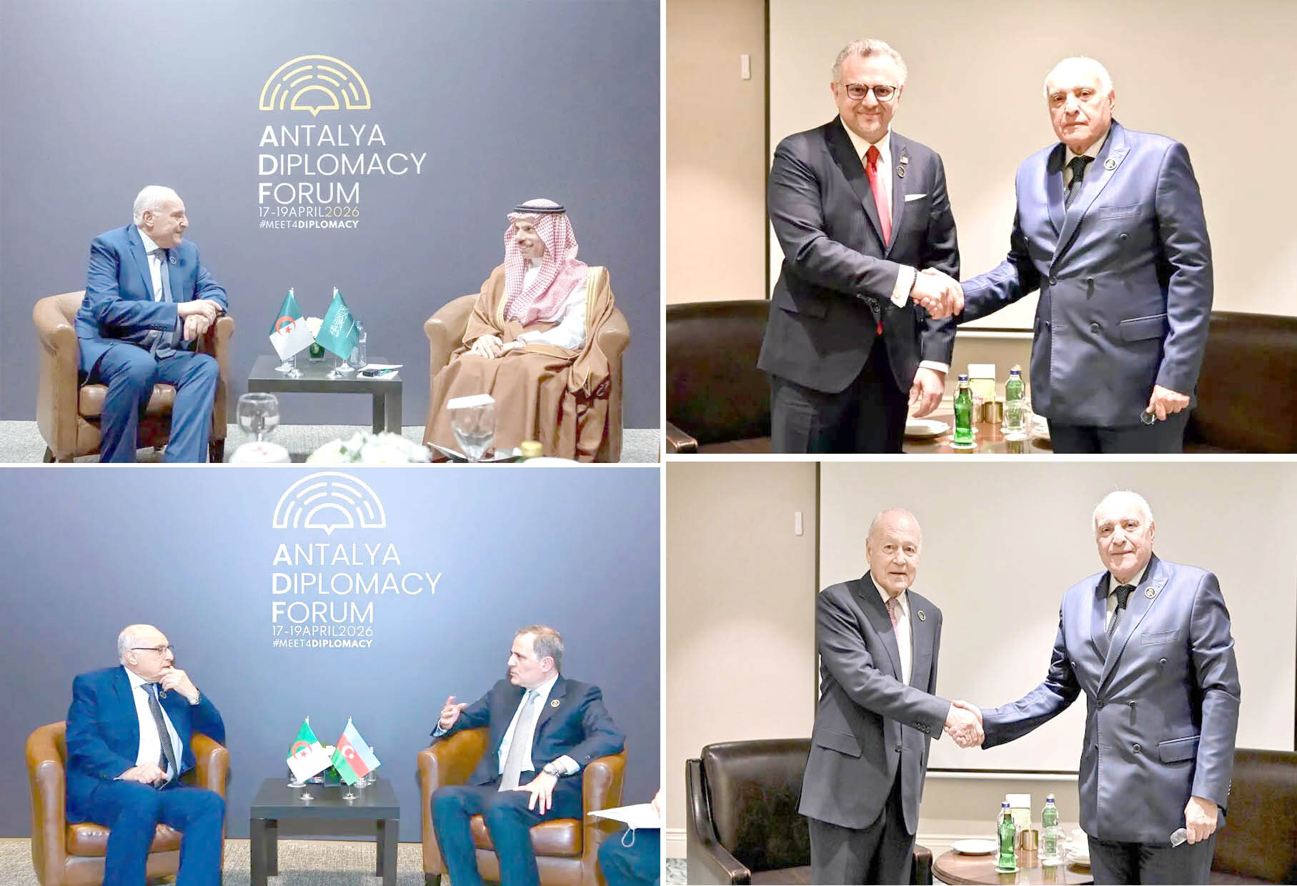 Antalya, au cœur d&rsquo;une intense activité algérienne : Une offensive diplomatique tous azimuts