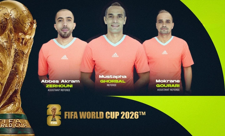 Coupe du monde 2026 : Trois arbitres algériens retenus par la FIFA