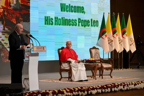 Visite du pape Léon XIV en Algérie : Le président de la République prononce un discours à Djamâa El-Djazaïr
