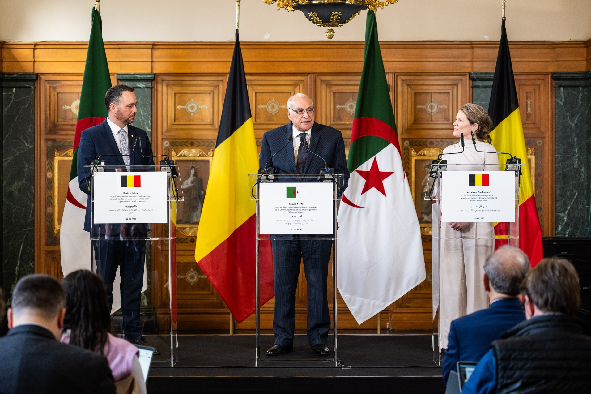 Algerie-Belgique : Actions pour intensifier la coopération