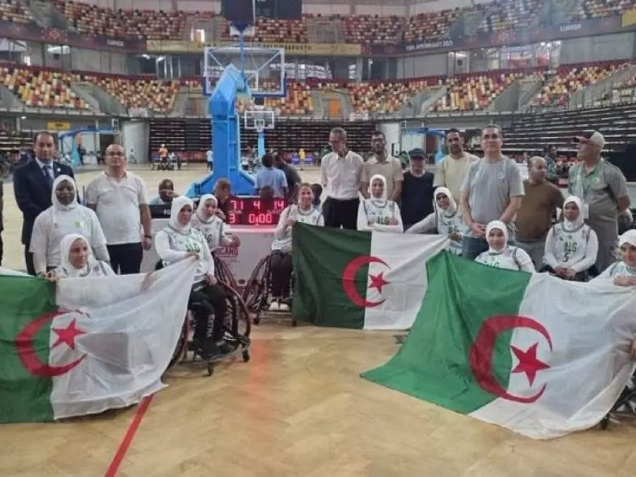 Championnat d&rsquo;Afrique de Handi-basket (dames) : l&rsquo;Algérie bat l&rsquo;Afrique du Sud (45-30) et conserve le trophée