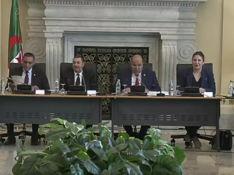 Sayoud présente le projet de loi sur les circonscriptions électorales