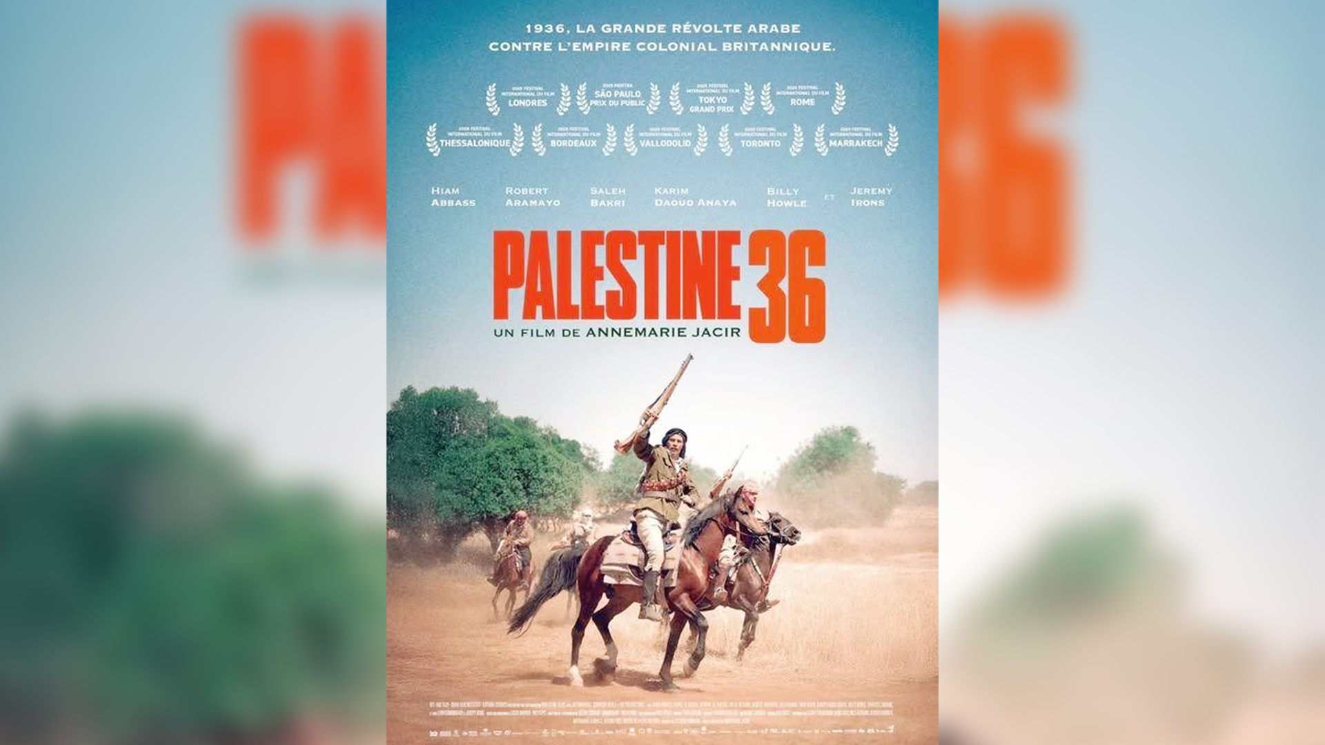 78e anniversaire de la Nakba : Le long métrage Palestine 36 projeté à Alger