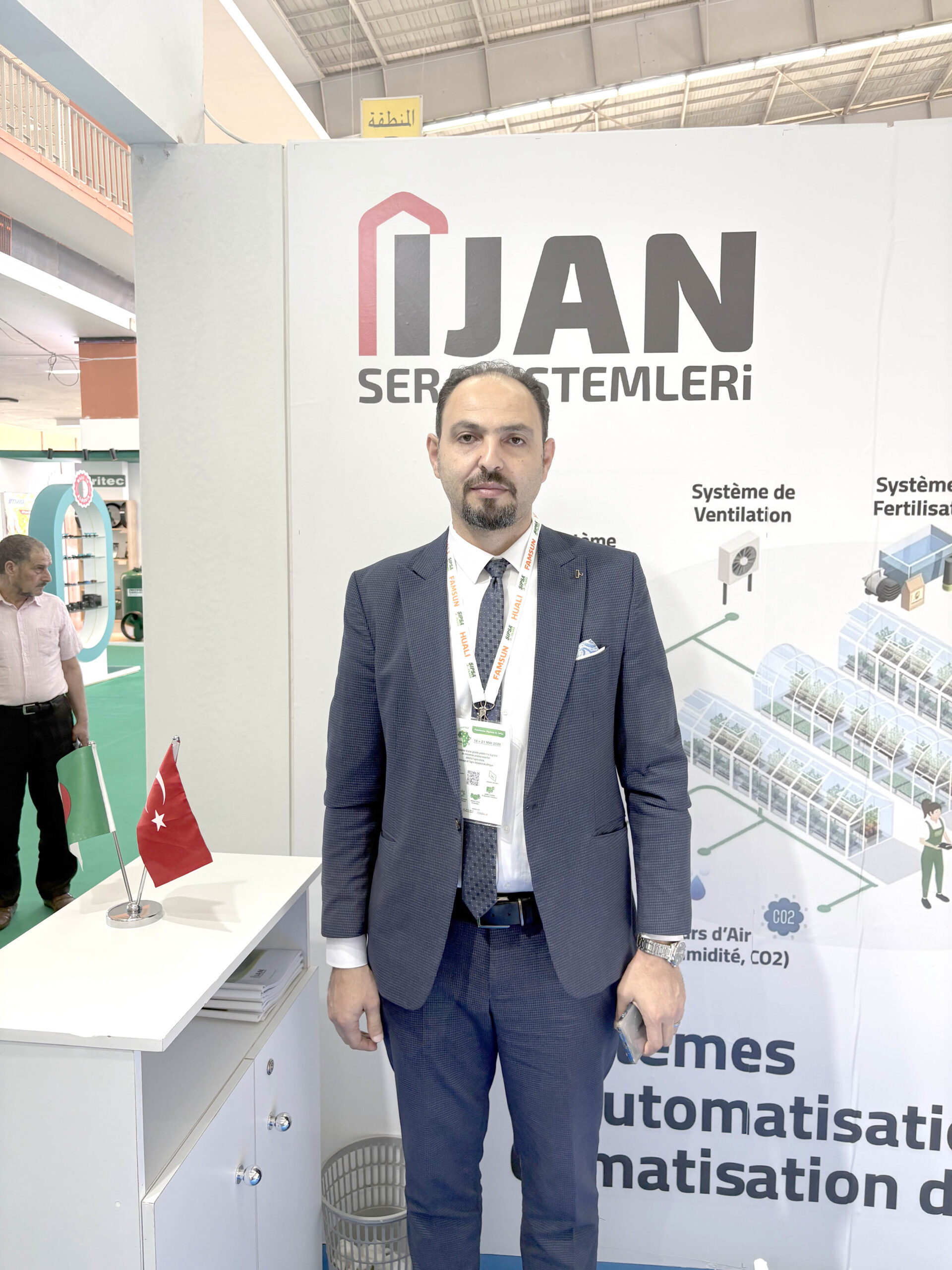 Zaki Mostefa, responsable De İjan Sera Sistemleri (filière algérienne), à Alger 16 : «Nous créons le climat idéal pour une production agricole de haute qualité»