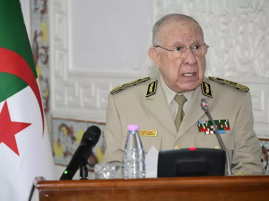 Le Général d&rsquo;Armée Saïd Chanegriha supervise une cérémonie de présentation des vœux à l&rsquo;occasion de l&rsquo;Aïd El-Adha