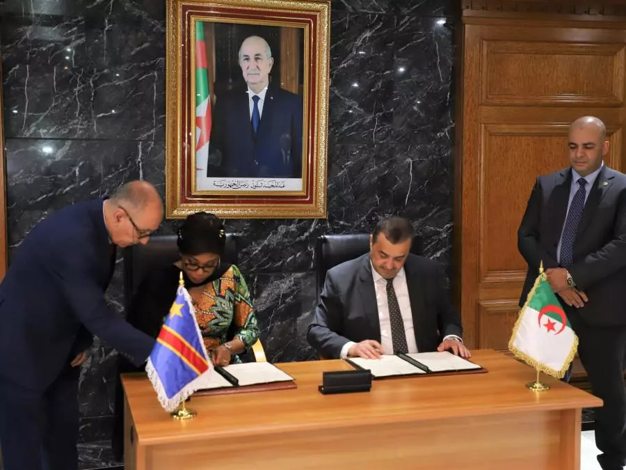 Algérie-RD Congo : Signature d&rsquo;un accord de coopération dans le domaine des hydrocarbures