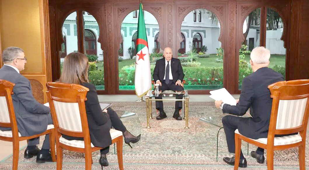 Le chef de l’état, lors de l’entrevue périodique avec les médias nationaux : L’Algérie sur une trajectoire de développement irréversible