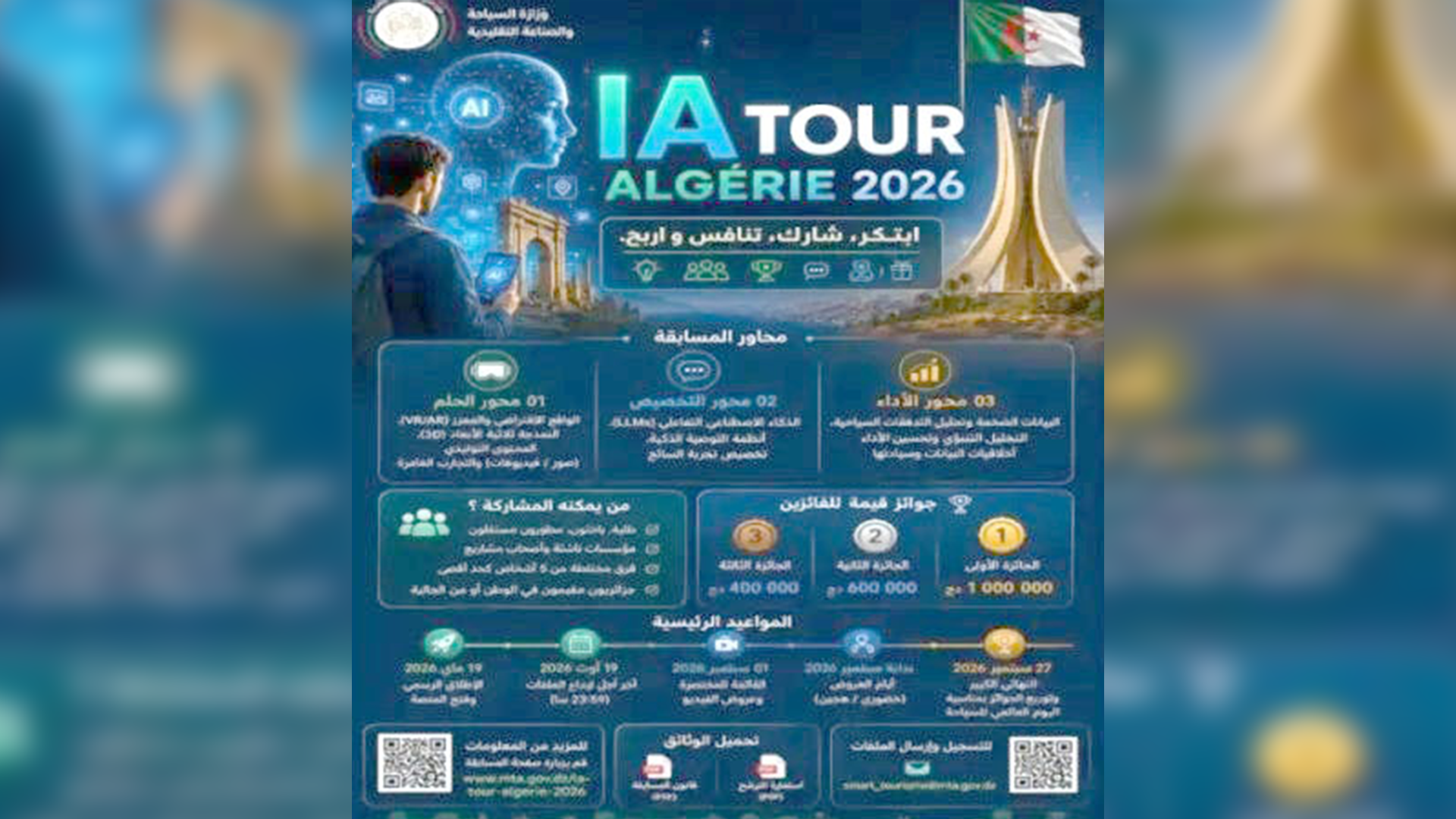 Concours national pour la promotion intelligente du tourisme algérien