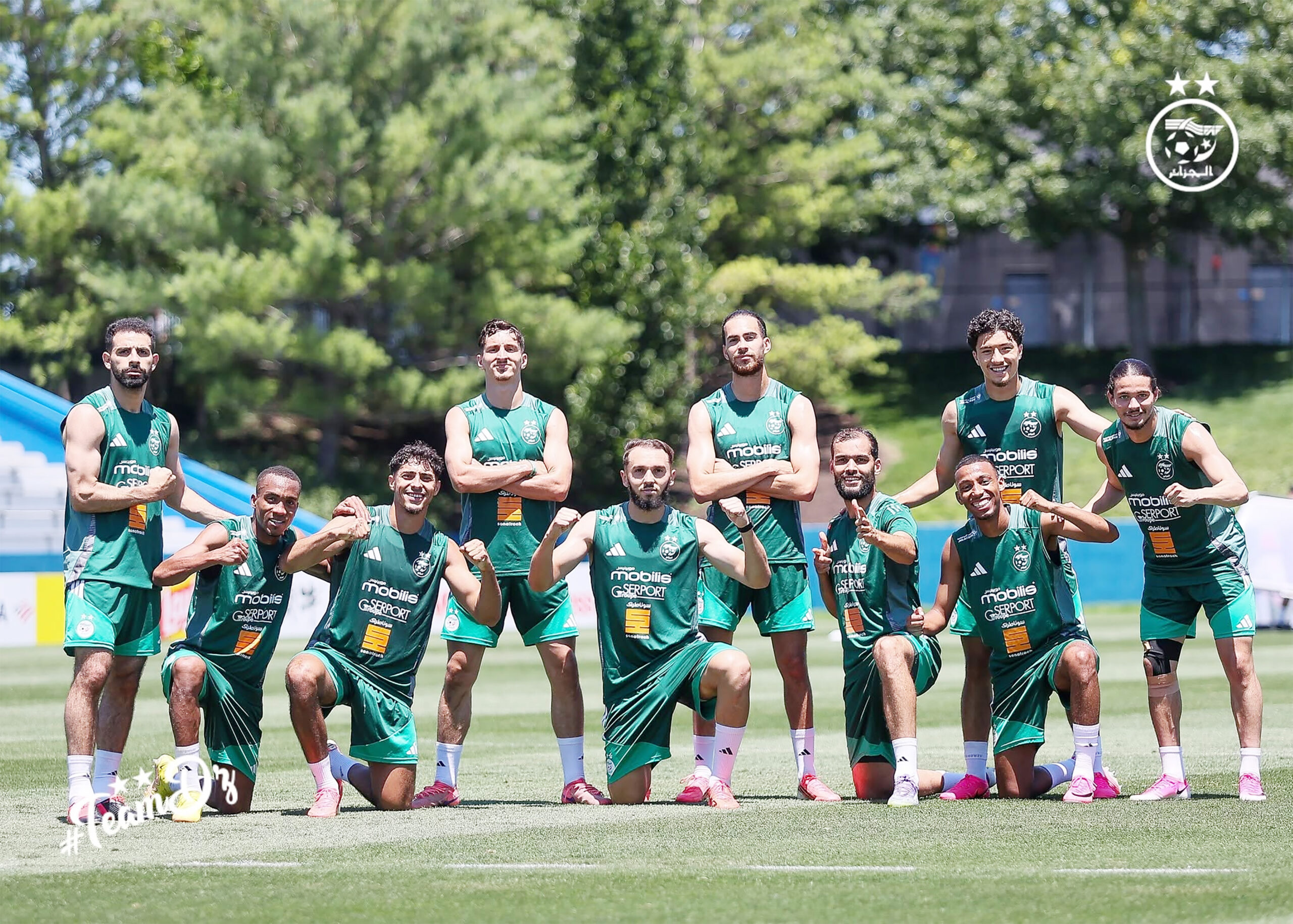 Argentine – Algérie J-3 : Les Verts très relax et concentrés à Kansas City