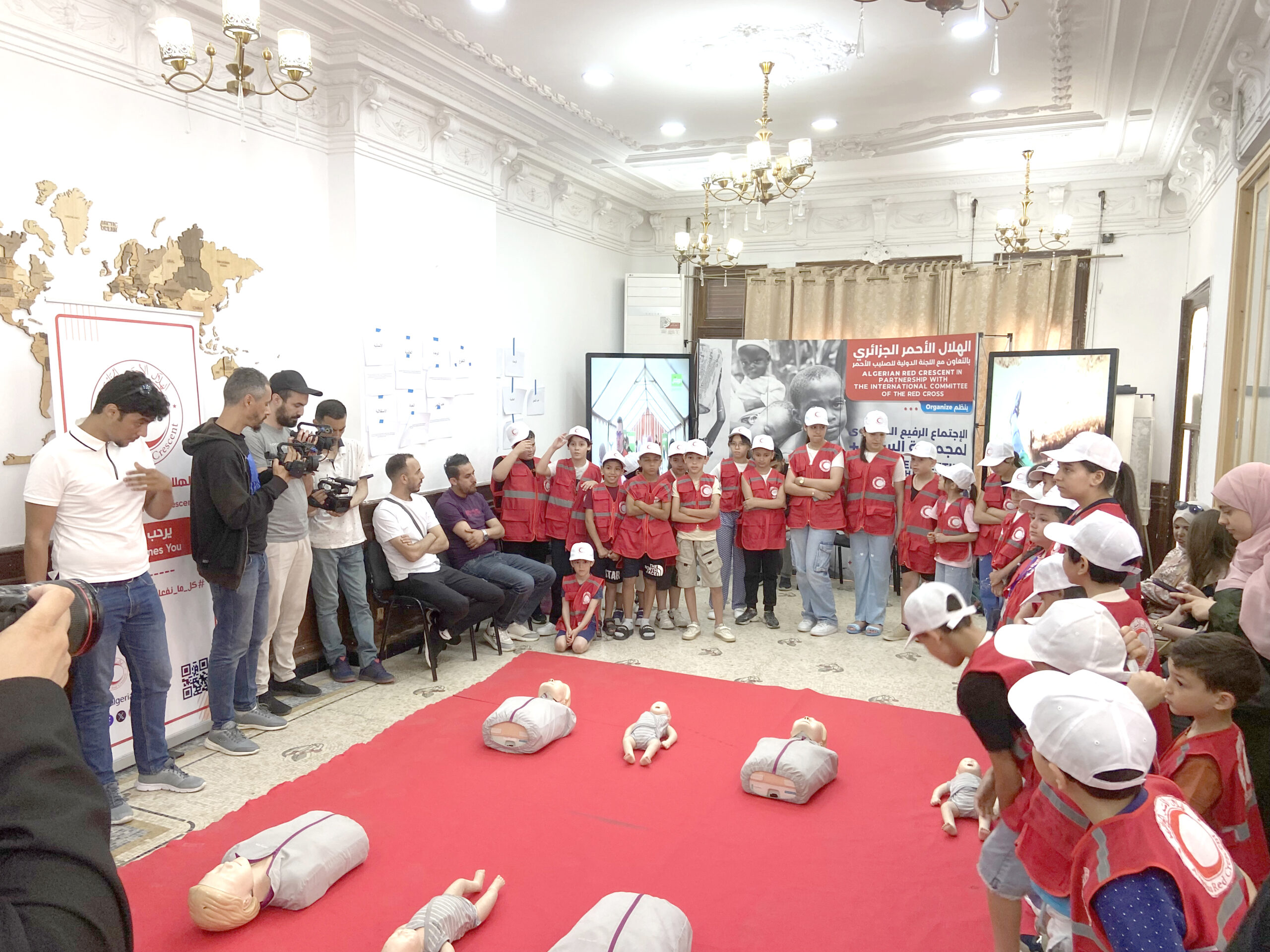 Journée mondiale de l’enfance / Croissant-Rouge Algérien (CRA): Initier les enfants aux gestes de premiers secours