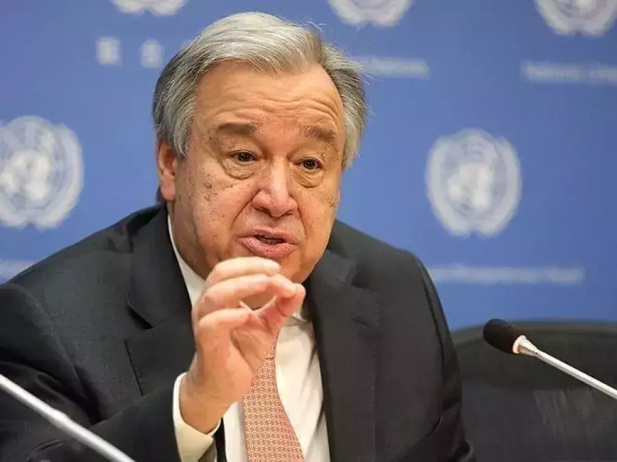 Guterres condamne les frappes sionistes sur Beyrouth