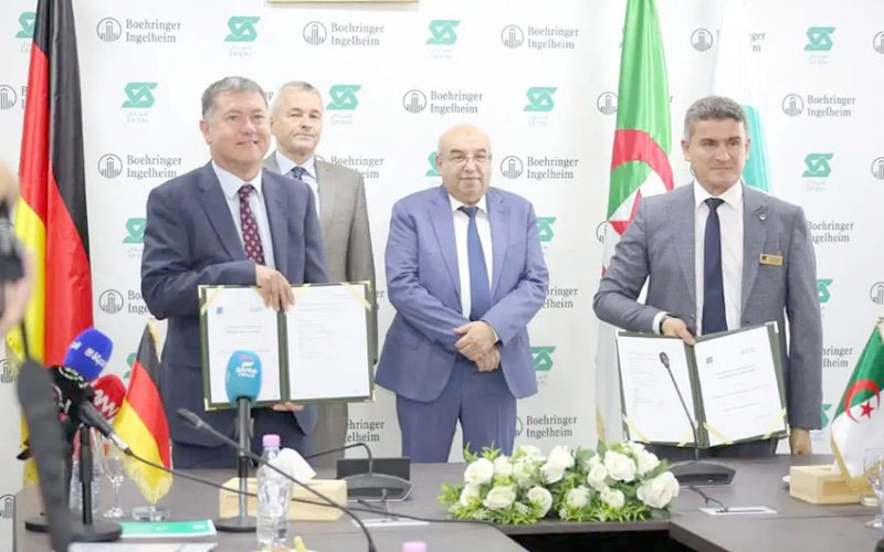 Fabrication en Algérie d&rsquo;un traitement innovant contre la fibrose pulmonaire : Saïdal signe accord avec l&rsquo;allemand Boehringer Ingelheim