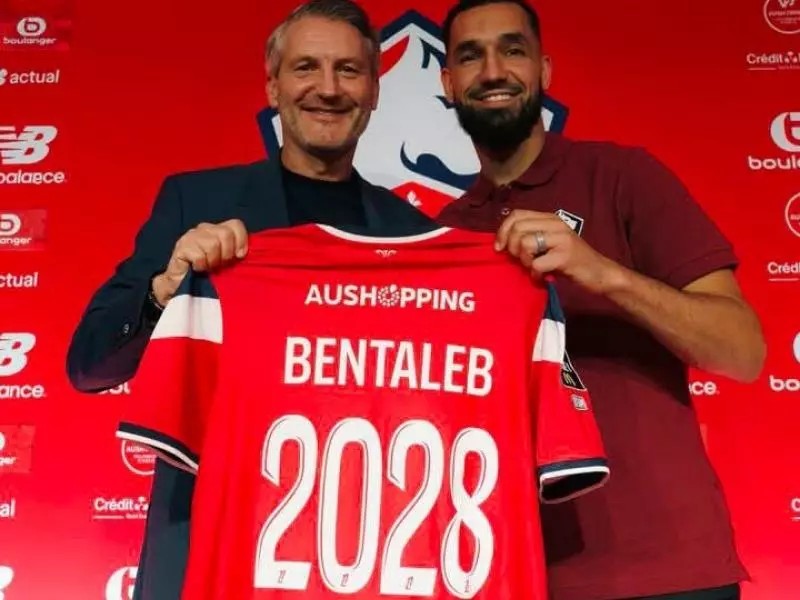 Ligue 1 française (Lille OSC) : Bentaleb prolonge son contrat jusqu&rsquo;en 2028