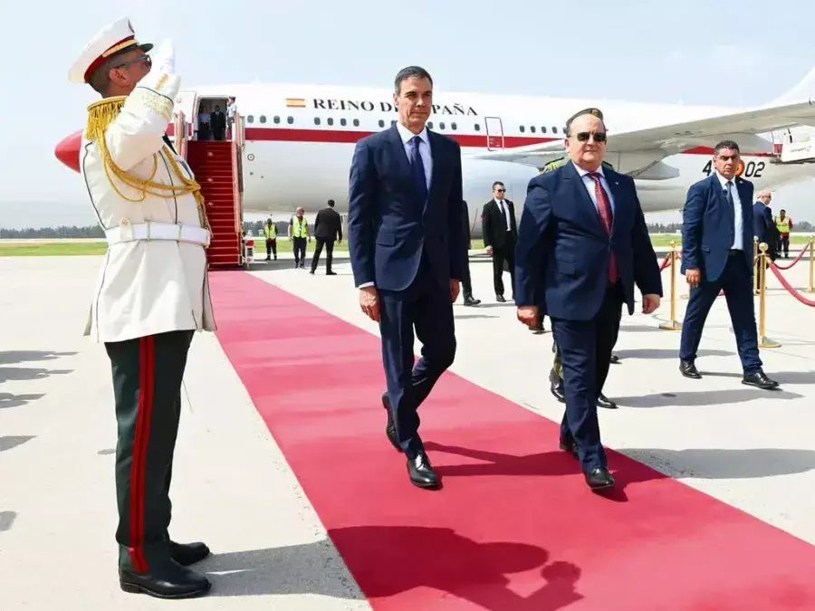 Arrivée du président du Gouvernement d&rsquo;Espagne à Alger pour une visite de travail et d&rsquo;amitié