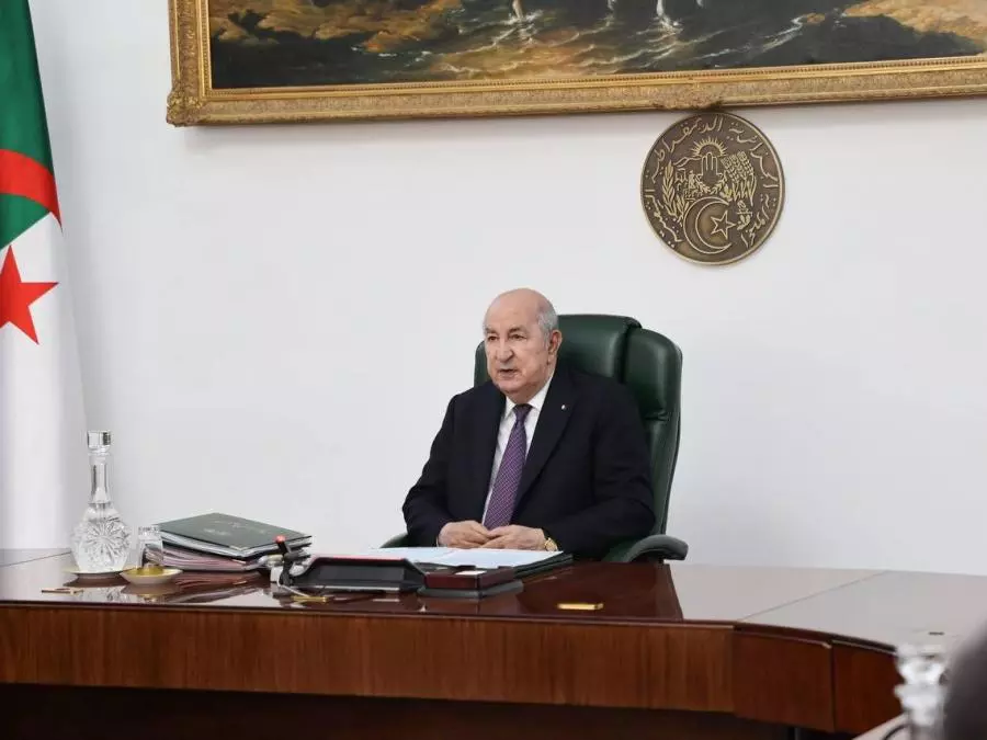 Le président de la République préside une réunion du Conseil des ministres