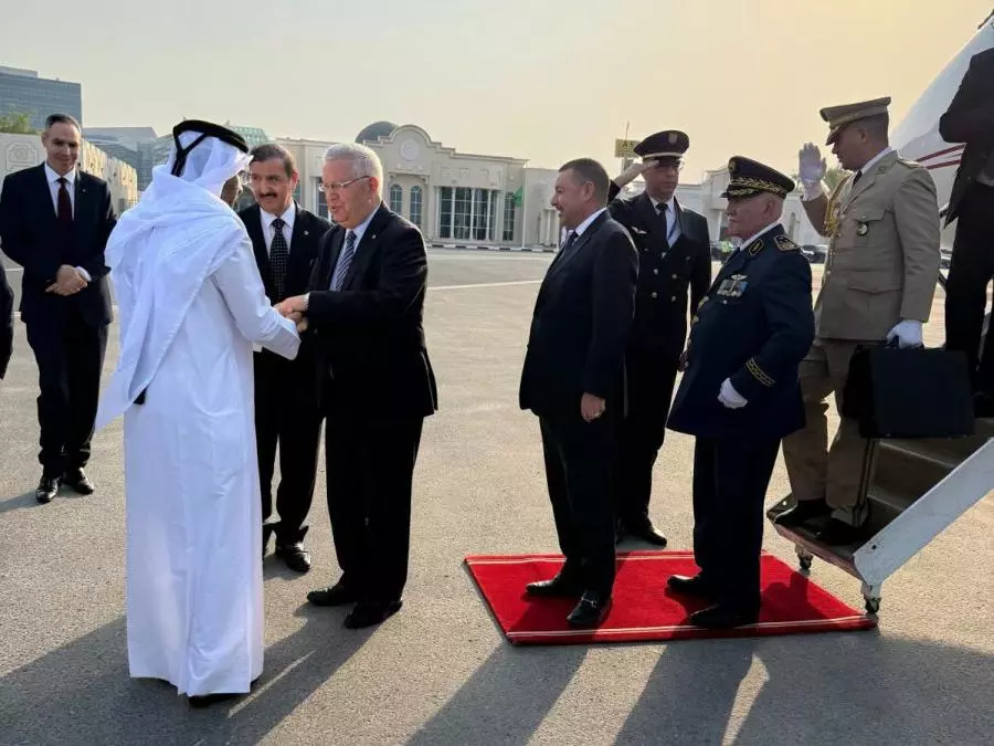 Nasri à Doha pour présenter les condoléances suite au décès de l&rsquo;Emir Hamad ben Khalifa Al-Thani