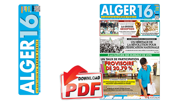 Edition N°1556 du Samedi 4 Juillet 2026
