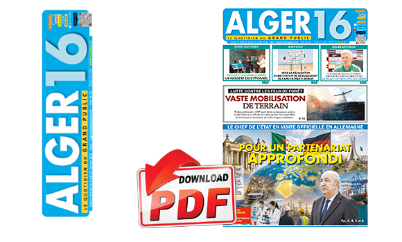 Edition N°1565 du Jeudi 16 Juillet 2026