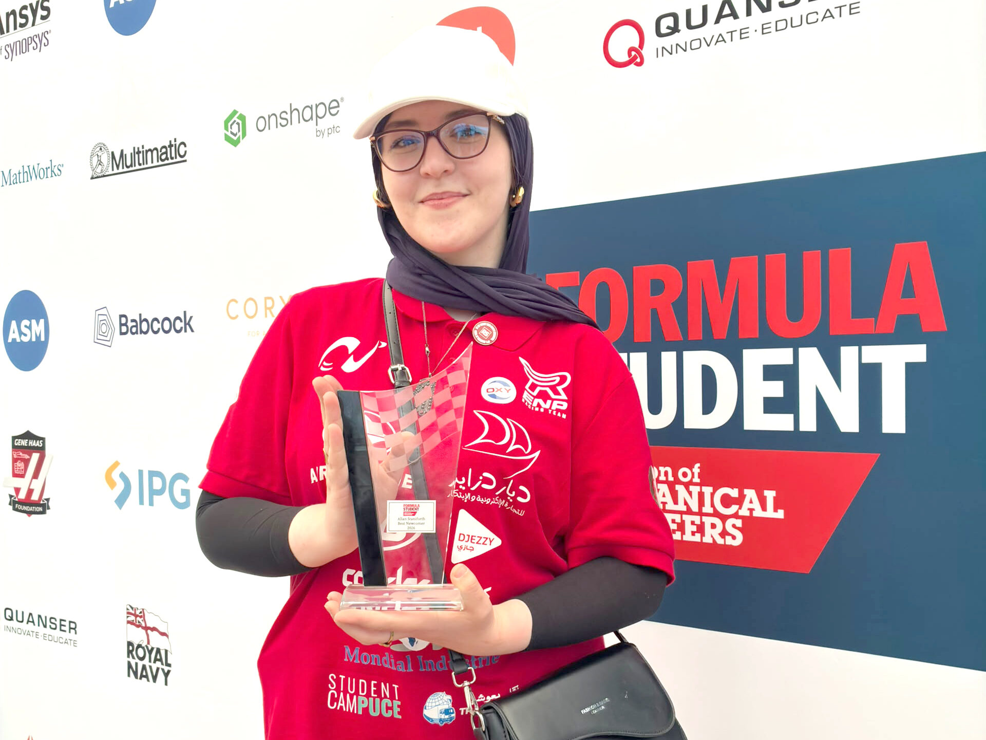 Ben Kemmoum Meriem, étudiante membre de l’équipe Algérienne victorieuse de «Formula STUDENT UK», à Alger16 : « Nous avons représenté notre pays de la plus belle des manières »