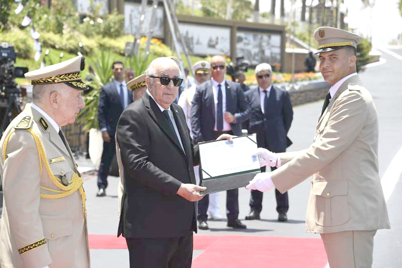 Le chef de l’état préside la sortie de promotions à Cherchell : L’ANP met en avant la modernisation de ses forces