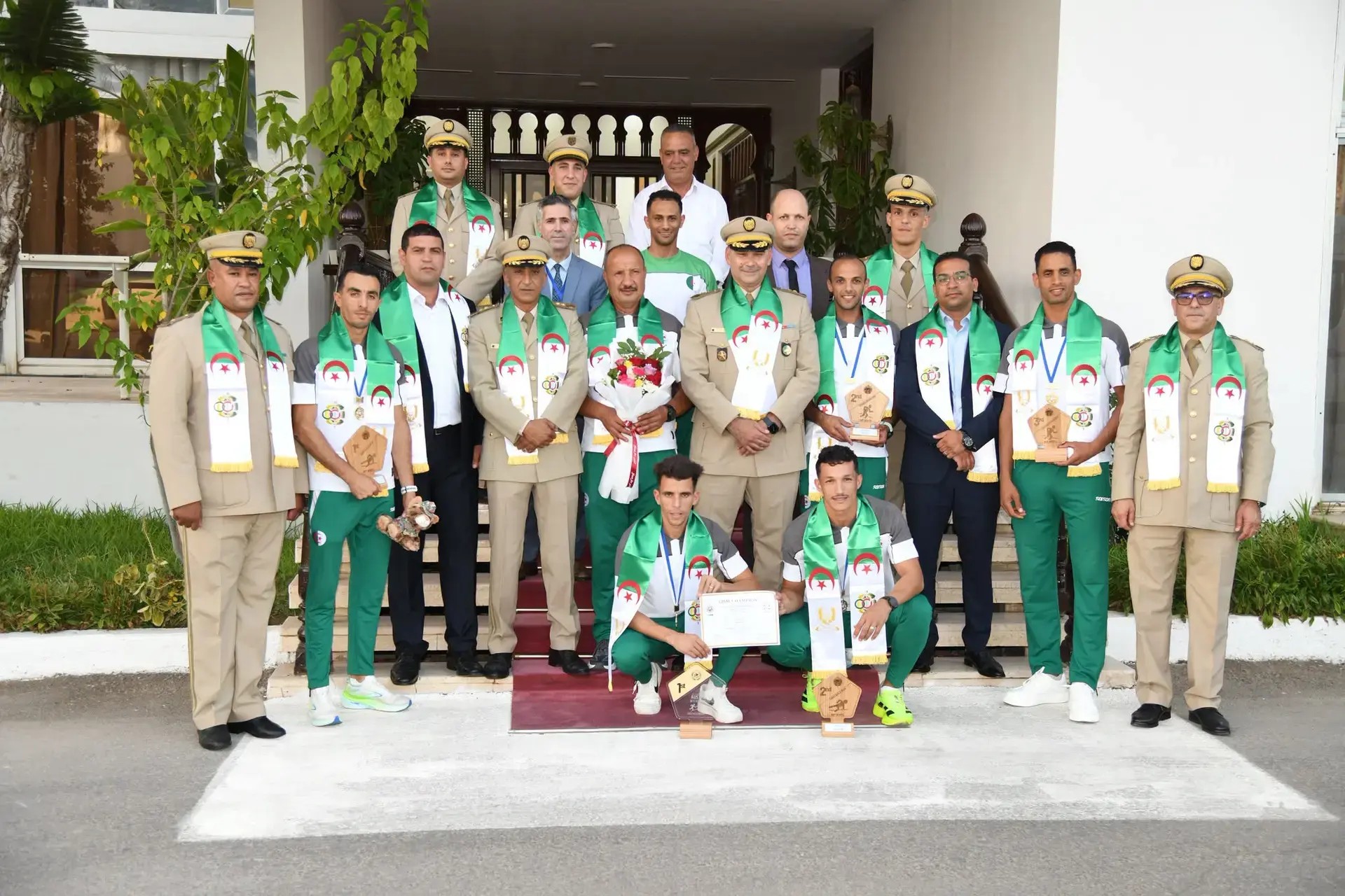 La sélection nationale militaire de pentathlon regagne Alger après sa participation honorable au championnat du monde militaire en Autriche