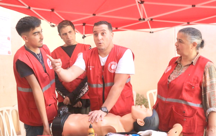Camp d&rsquo;été national à Alger pour la formation des bénévoles dans les premiers secours