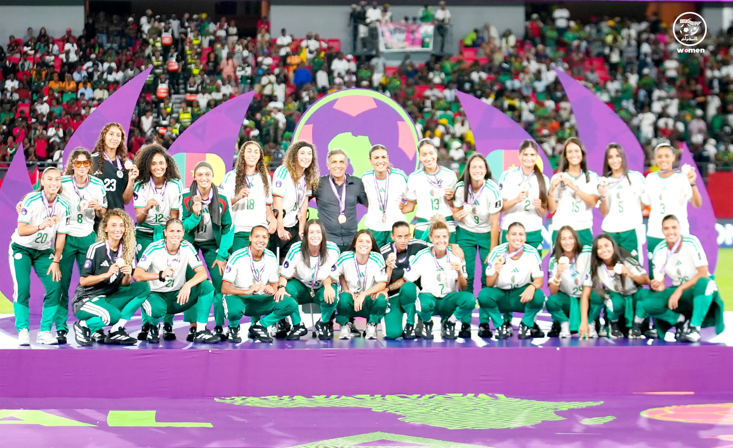 CAN FéMININE 2026 – La sélection nationale de retour hier au pays: Les algériennes célèbrentleurs médailles