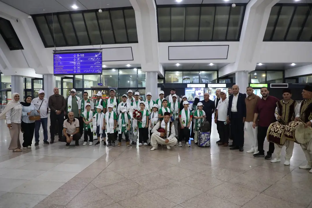 Camps d&rsquo;été : Arrivée à Alger d&rsquo;un groupe d&rsquo;enfants de la communauté nationale établie en Arabie saoudite