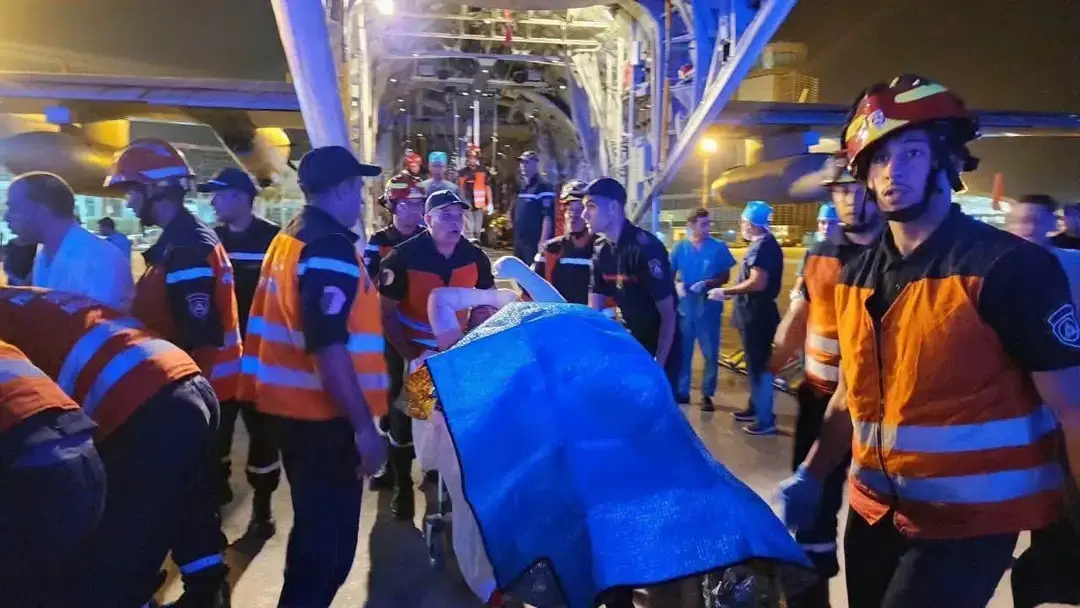 Incendies: 14 blessés évacués par avion de Jijel vers l&rsquo;hôpital des grands brûlés d&rsquo;Oran