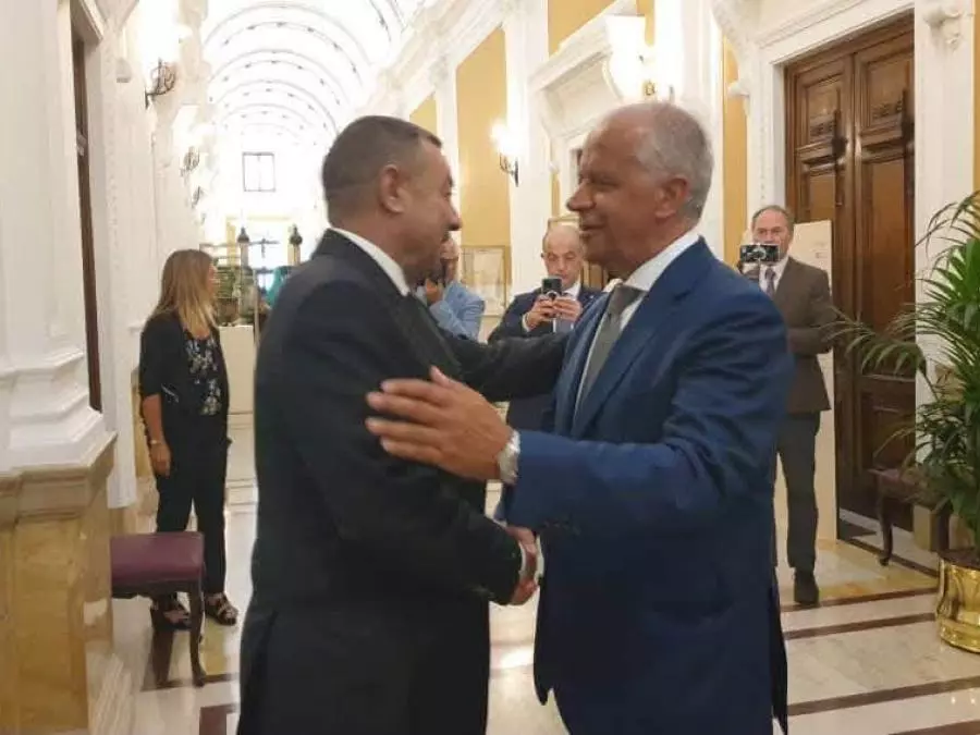 M. Sayoud reçu à Rome par son homologue italien