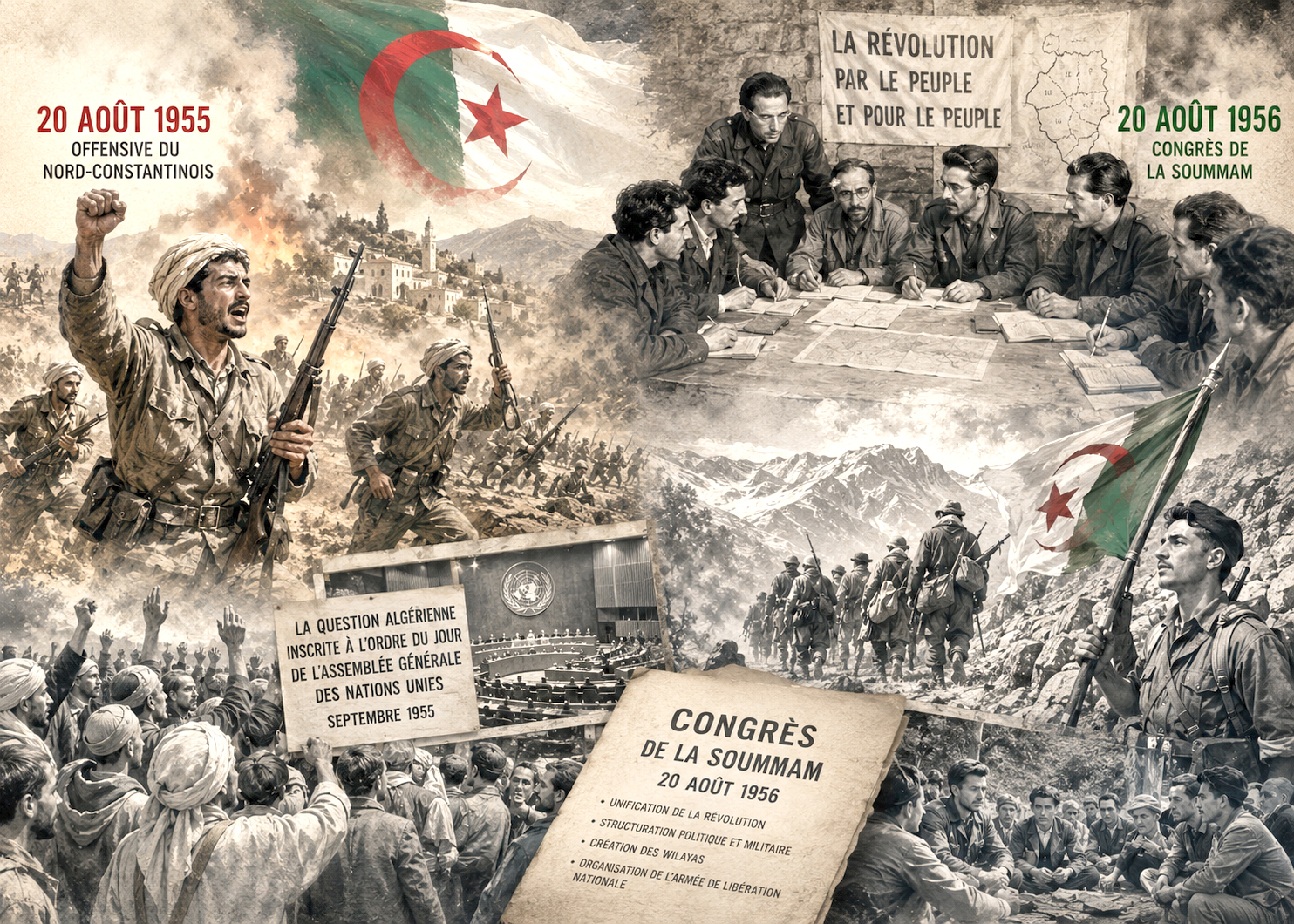 20 août 1955-1956: quand la révolution change de dimension