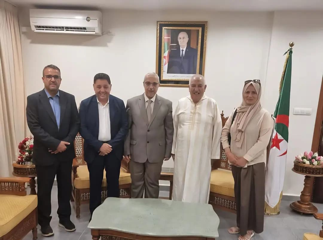 Le président du HCI reçoit une délégation du Centre Emir-Abdelkader pour la recherche, les études stratégiques et le dialogue méditerranéen en Italie