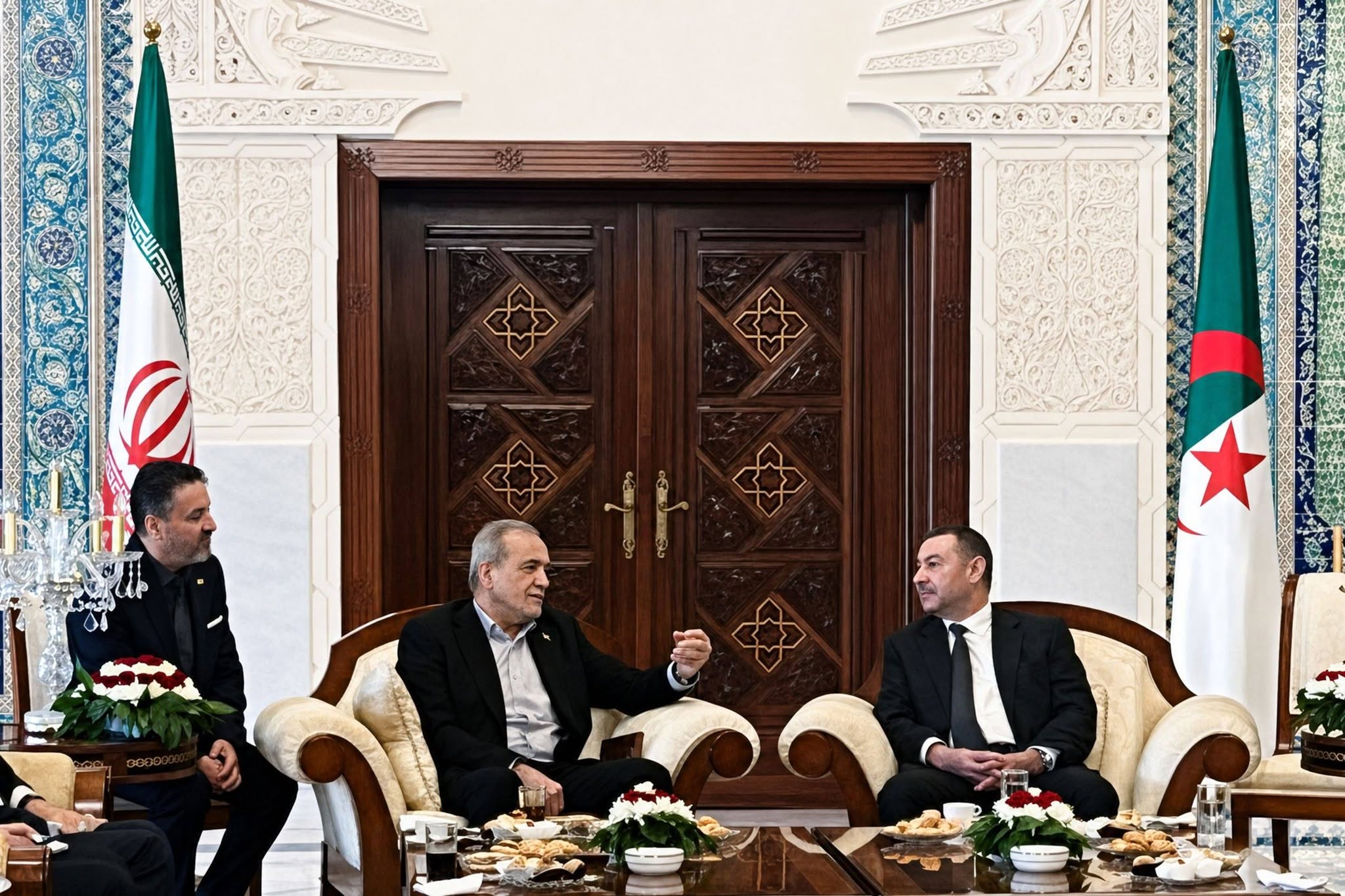 L&rsquo;avion du président de la République islamique d&rsquo;Iran effectue une escale technique à Alger