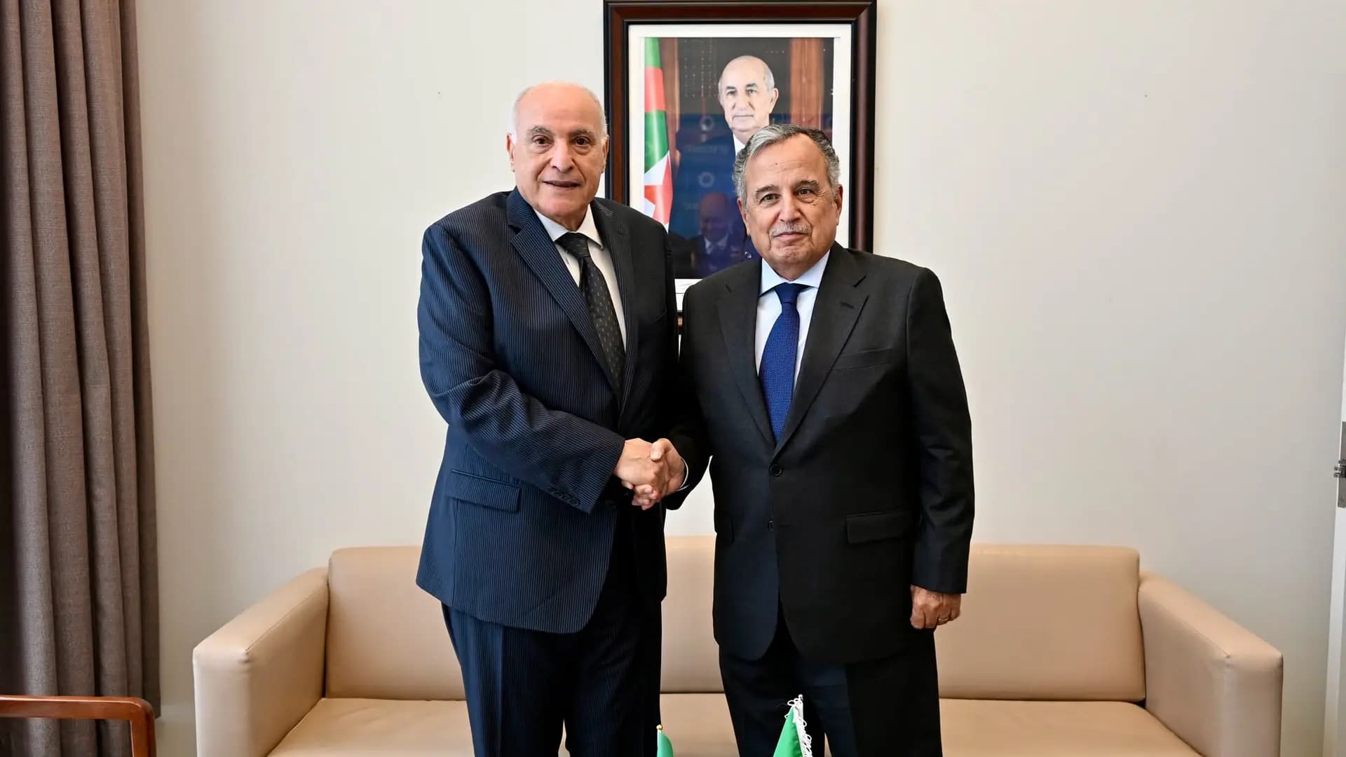 81e session de l&rsquo;AG de l&rsquo;ONU: M. Attaf entame son activité à New York par une rencontre avec le SG de la Ligue arabe